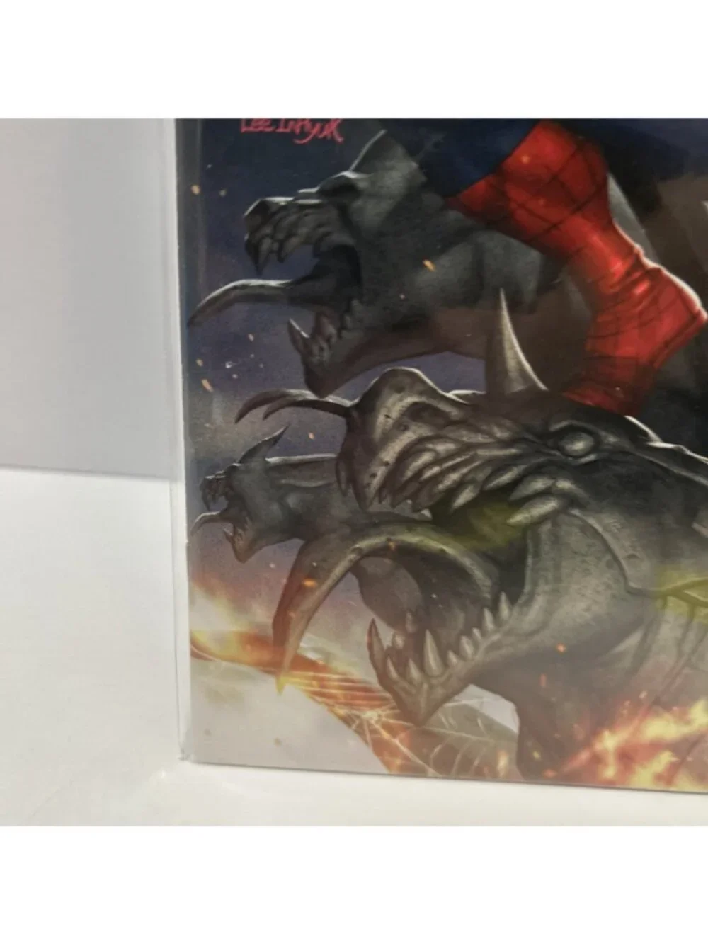 Amazing Spiderman 3 Nm- Personally Signed By Inhyuk Lee Variant Comic Book